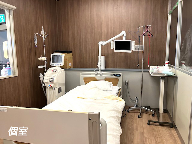 ベッドの様子